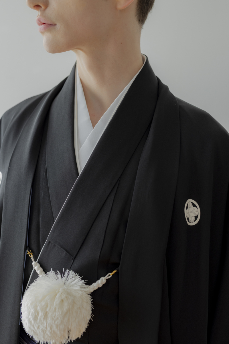 黒 羽二重 紋服・袴