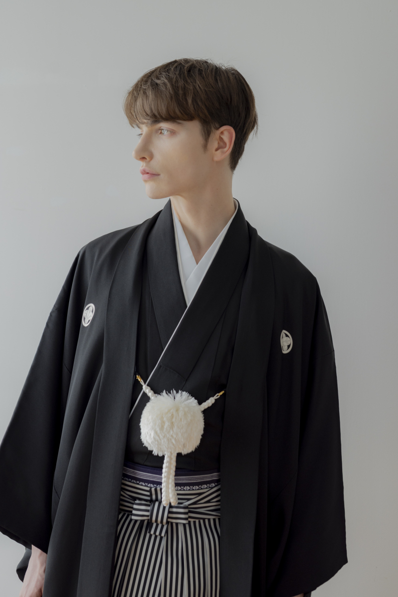 黒 羽二重 紋服・袴