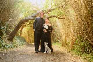 ペットと一緒に前撮り