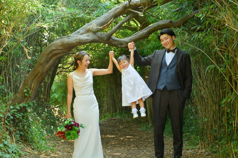 いろんな人とご一緒に撮影も