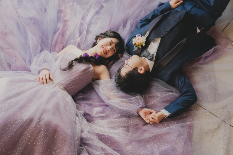 ふんわり広がるドレスの当館オススメの一枚