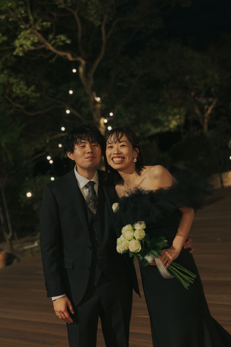 笑顔が素敵なおふたり終始楽しく撮影できました