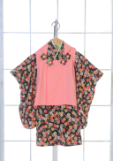 1Bｰ2　黒　梅　被布　ピンク