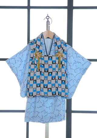 1B-12　水色富士山