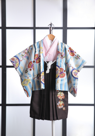 2男-8　ブルーストライプ　小槌