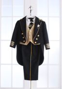 2-115　金ベスト　袖口金モール