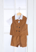 ブラウンベスト