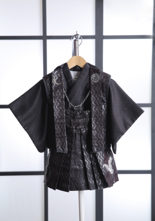 1B-6　黒　軍羽織