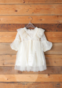 1-45　アイボリー花レース