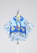 1Bｰ18　白着物水兜被