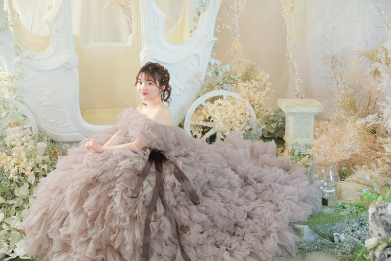 馬車の背景で♪