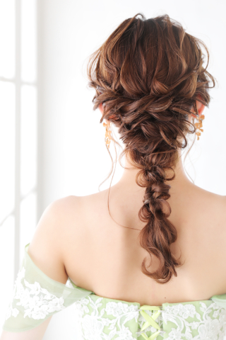 ご新婦様ヘアアレンジ