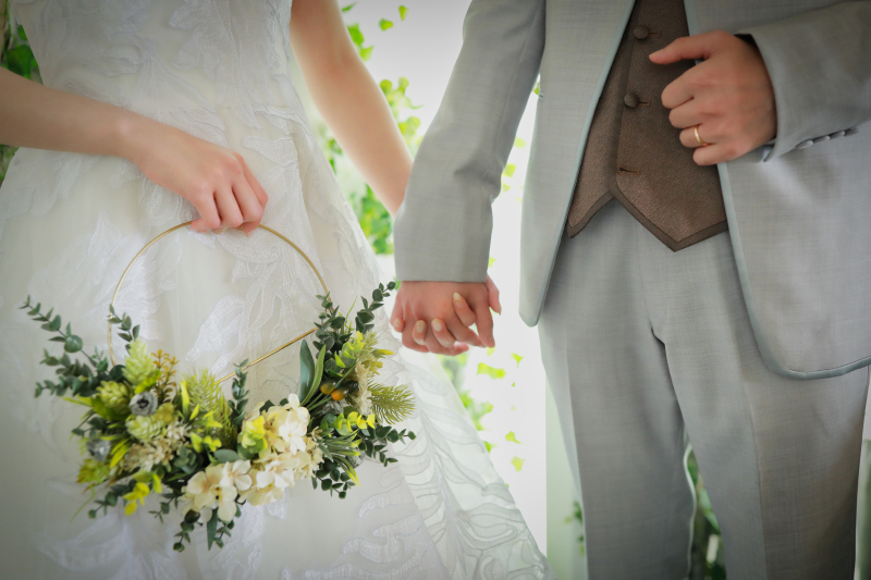 【衣装選びから撮影にまで1日でOK!1dayプラン】和装1着・洋装1着プラン アルバム・全データ/使用データ付き♪