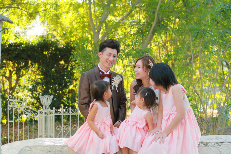 【3才~13才までのお子様も一緒にフォトウエディングご希望の方】お子様お衣装レンタル込み・アルバム・全データ/使用データ付き♪