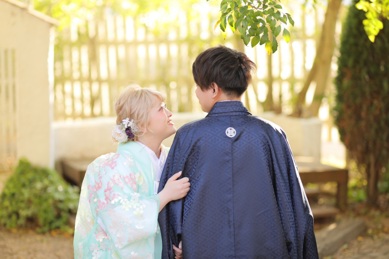 【和装1着プランご希望の方】シンプルで可愛いオーガンジー アルバム・全データ/使用データ付き♪