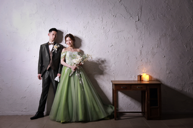 【衣装選びから撮影にまで1日でOK!1dayプラン】和装1着・洋装1着プラン アルバム・全データ/使用データ付き♪