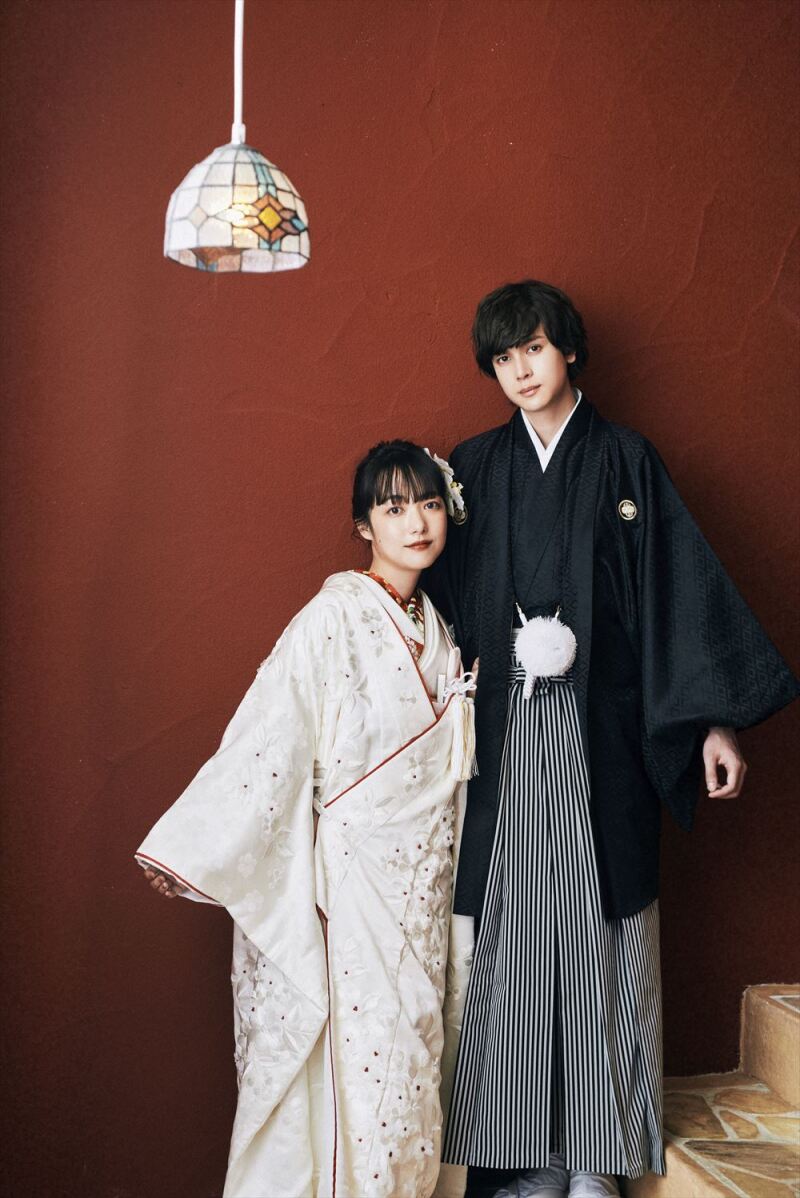 【オープン記念10月末撮影まで】【アルバム付】和装1着スタジオ撮影≪8Pアルバム+台紙付き写真≫