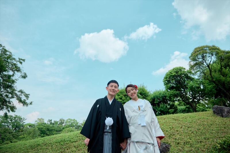 【庭園ロケーション】花田苑和装1着撮影プラン≪8Pアルバム+全データ≫