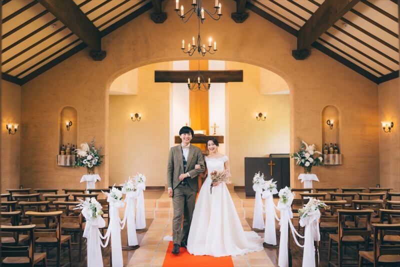 【結婚式場貸切撮影】洋装1着式場ステッラポーレ&そうか公園撮影≪全データ付き≫台紙写真付き11月限定!