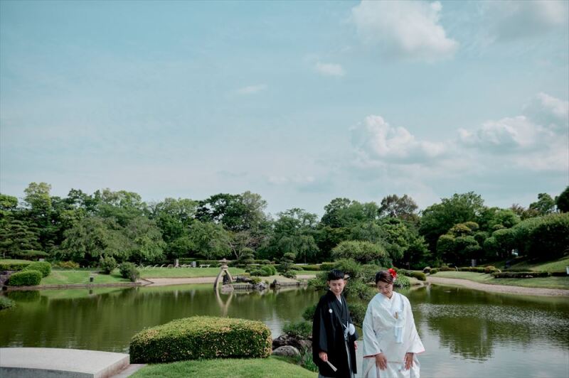 【庭園ロケーション】花田苑和装1着撮影プラン≪8Pアルバム+全データ≫