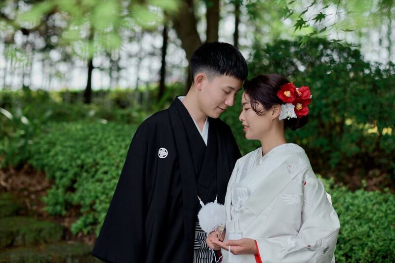 【庭園ロケーション】花田苑和装1着撮影プラン≪8Pアルバム+全データ≫