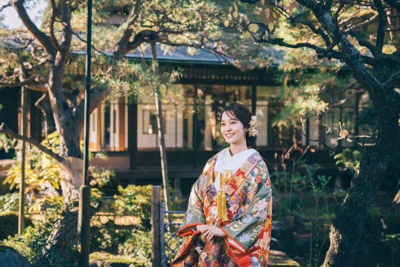 【花田苑や古民家で】和装1着ロケーション撮影≪全データ付+台紙付写真≫【オープン記念11月末撮影まで】モニター価格