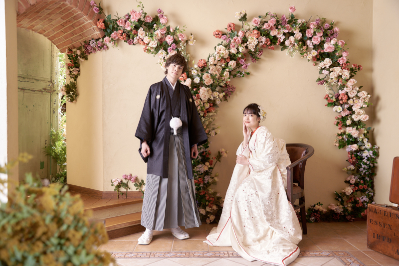 【オープン記念11月末撮影まで】】和装1着スタジオ撮影≪データ1カット+台紙付き写真≫