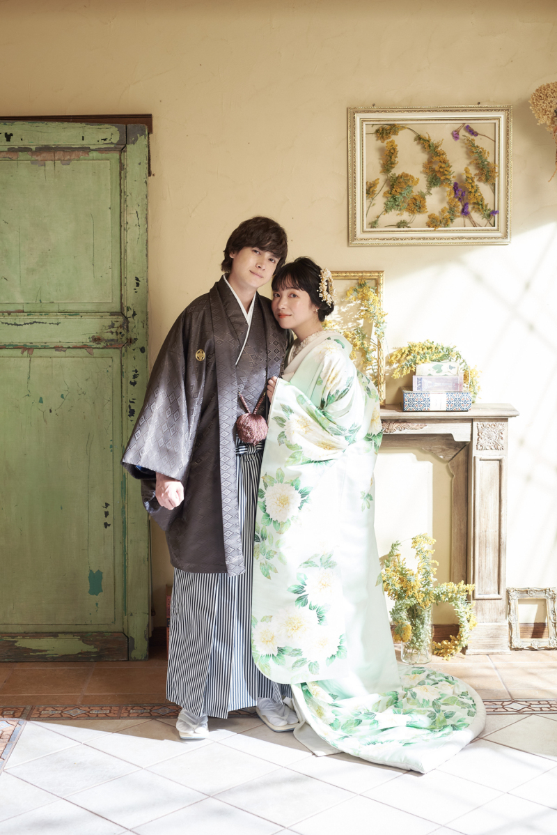 【オープン記念11月末撮影まで】】和装1着スタジオ撮影≪データ1カット+台紙付き写真≫