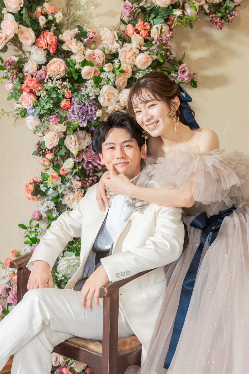 【全データ付】洋装1着スタジオ撮影≪全データ+台紙付き写真≫