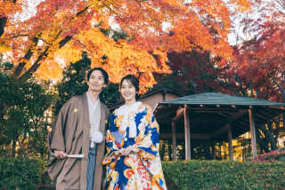 オープン記念9月末撮影までスーパープライス【越谷花田苑】打掛２着ロケーション撮影≪全データ＋台紙付写真≫