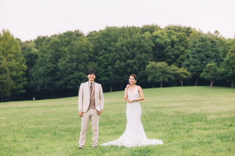 【そうか公園でお洒落フォト】洋装ロケーション撮影プラン≪全データ付+台紙写真≫【オープン記念11月末撮影まで】