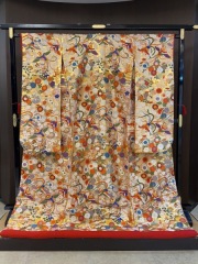 ＃本唐織金四季草花鳳凰の舞