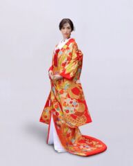 川島織物 朱赤 瑞祥束ね熨斗