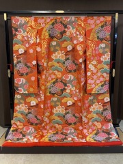 朱赤　吉祥檜扇の舞