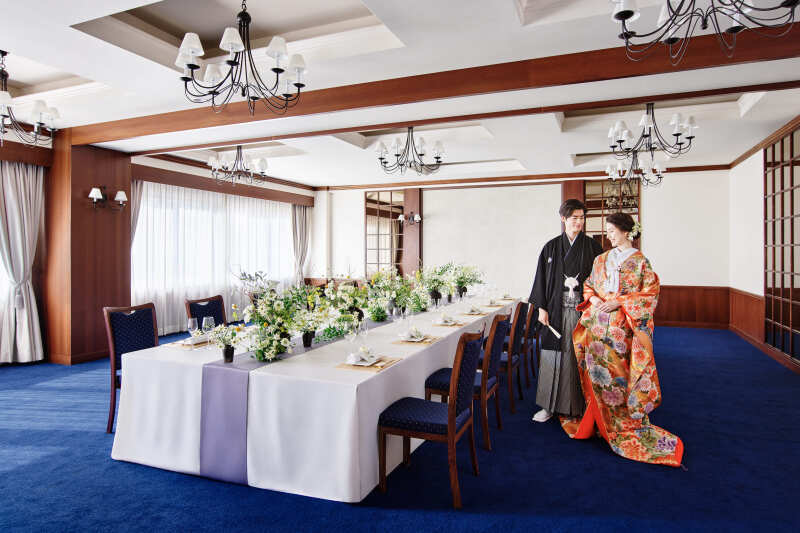 神田明神　明神会館_会食ができる