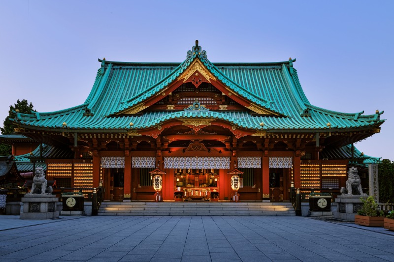 神田明神　明神会館_夜景で撮影できる