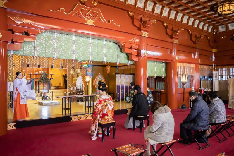 神田明神　明神会館_家族・友人を撮影に呼べる