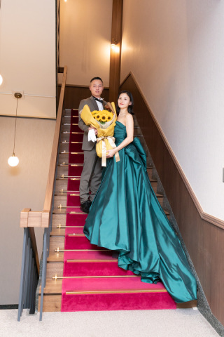 サプライズ花束