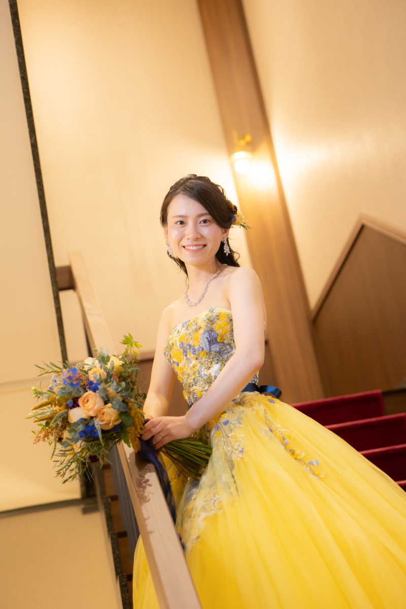 神田明神　明神会館_カラードレスが豊富