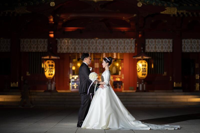 神田明神　明神会館_夜景で撮影できる