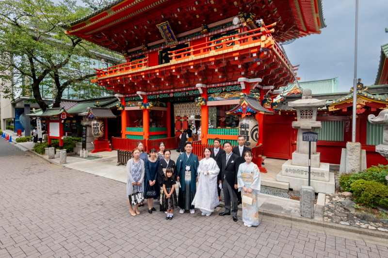 神田明神　明神会館_家族・友人を撮影に呼べる