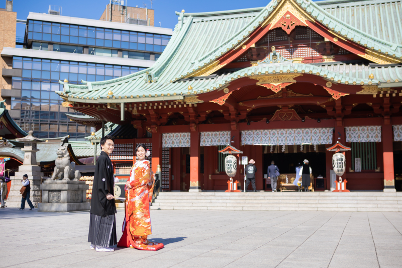 日本ならではの美しい背景で非日常感を演出できる
