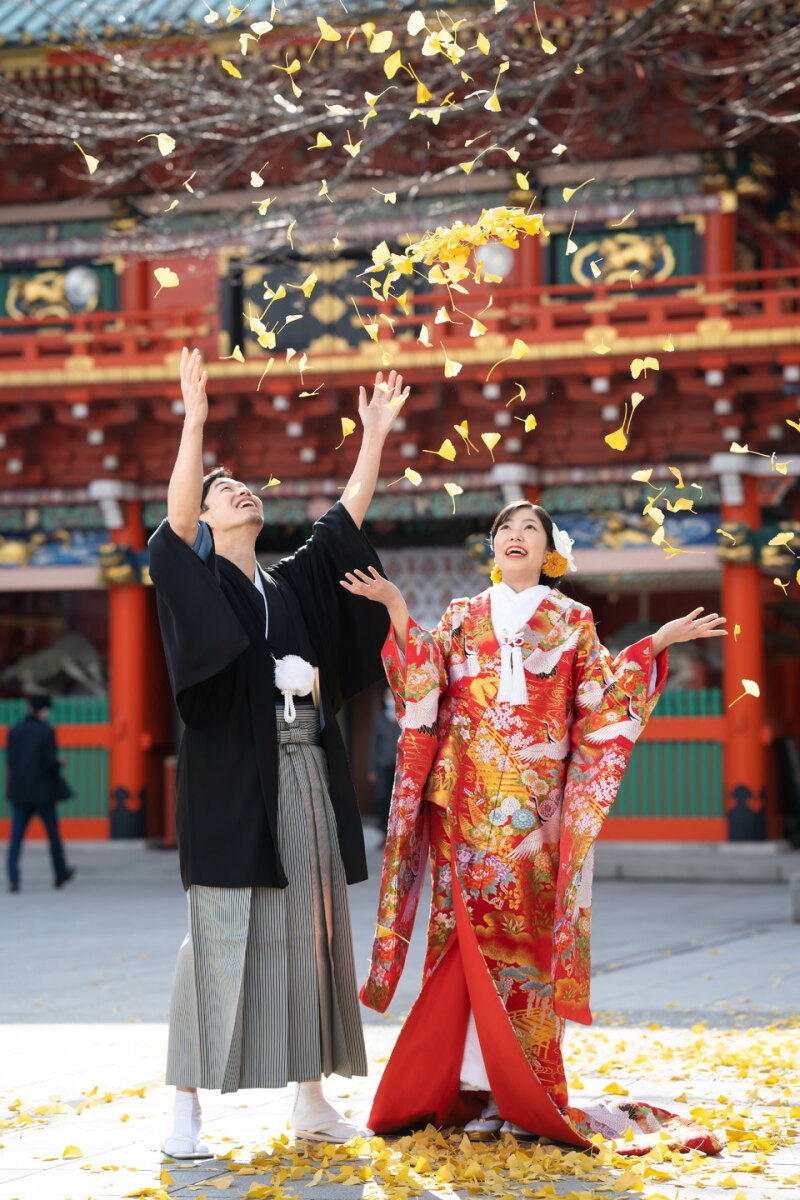 神田明神　明神会館_色打掛・着物が豊富