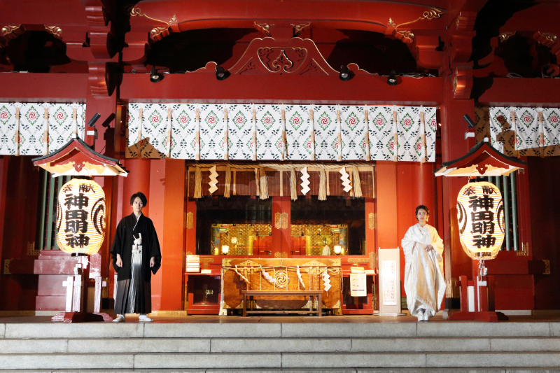 神田明神　明神会館_夜景で撮影できる
