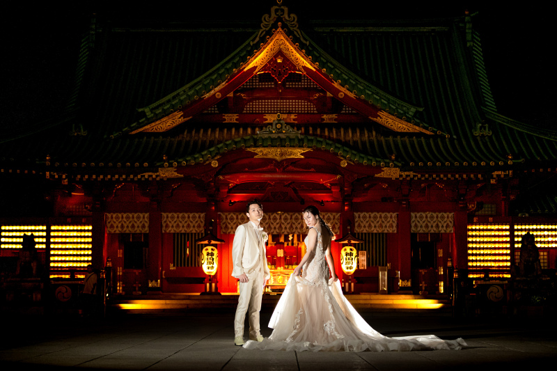 神田明神　明神会館_夜景で撮影できる