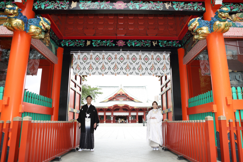 神田明神 明神会館_ペットと一緒に撮影できる