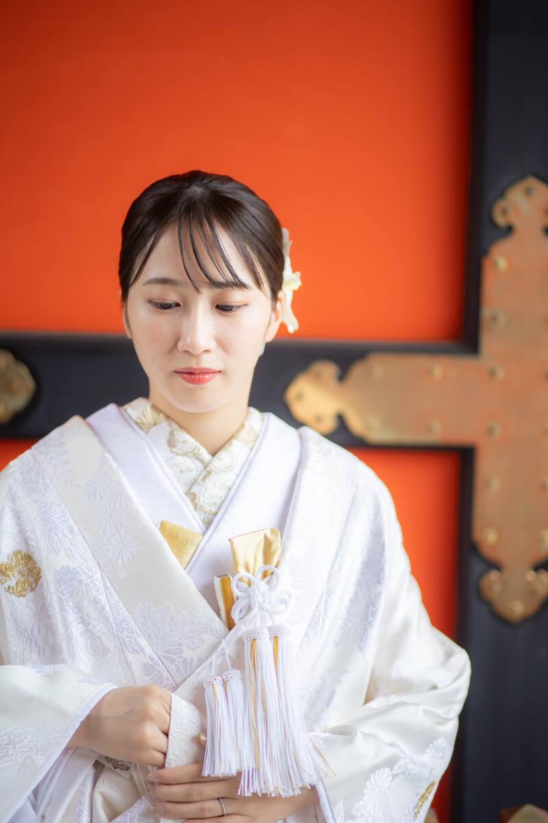 神田明神　明神会館_白無垢が豊富