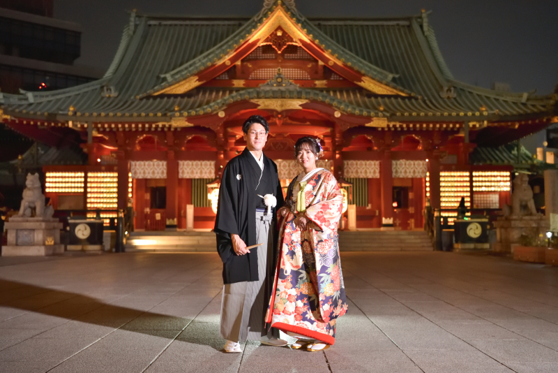 神田明神　明神会館_夜景で撮影できる