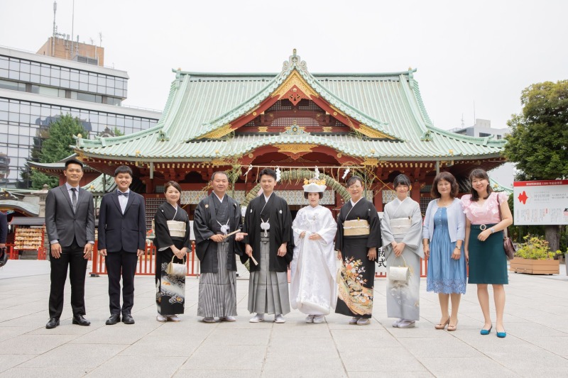 神田明神　明神会館_家族・友人を撮影に呼べる