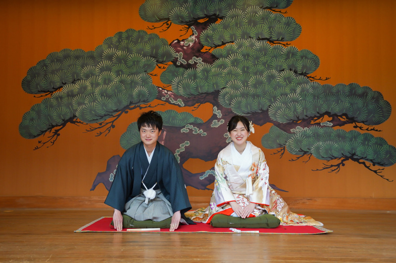 冬限定【本格神社でのフォトウエディング】結婚奉告参拝を含む〇 撮影90分／50カット納品／和装1着／花嫁小物付き